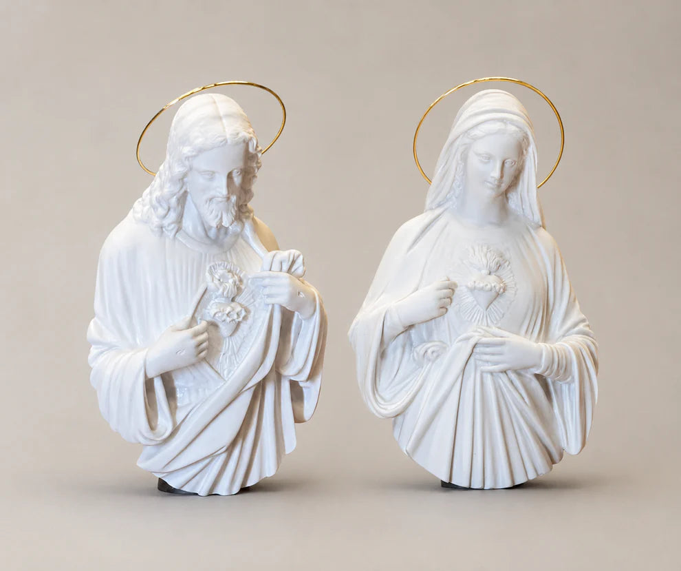 KIT IMACULADO CORAÇÃO DE MARIA + SAGRADO CORAÇÃO DE JESUS