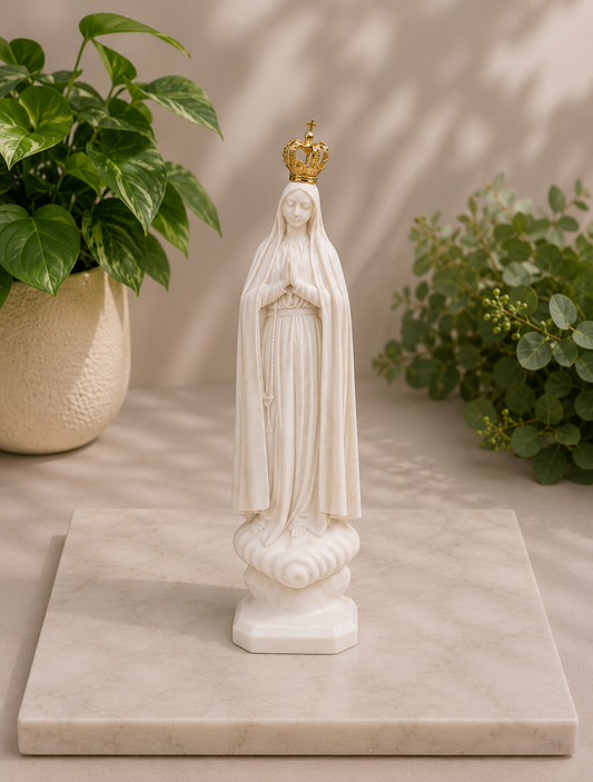 Imagem Nossa Senhora de Fátima - 28 cm