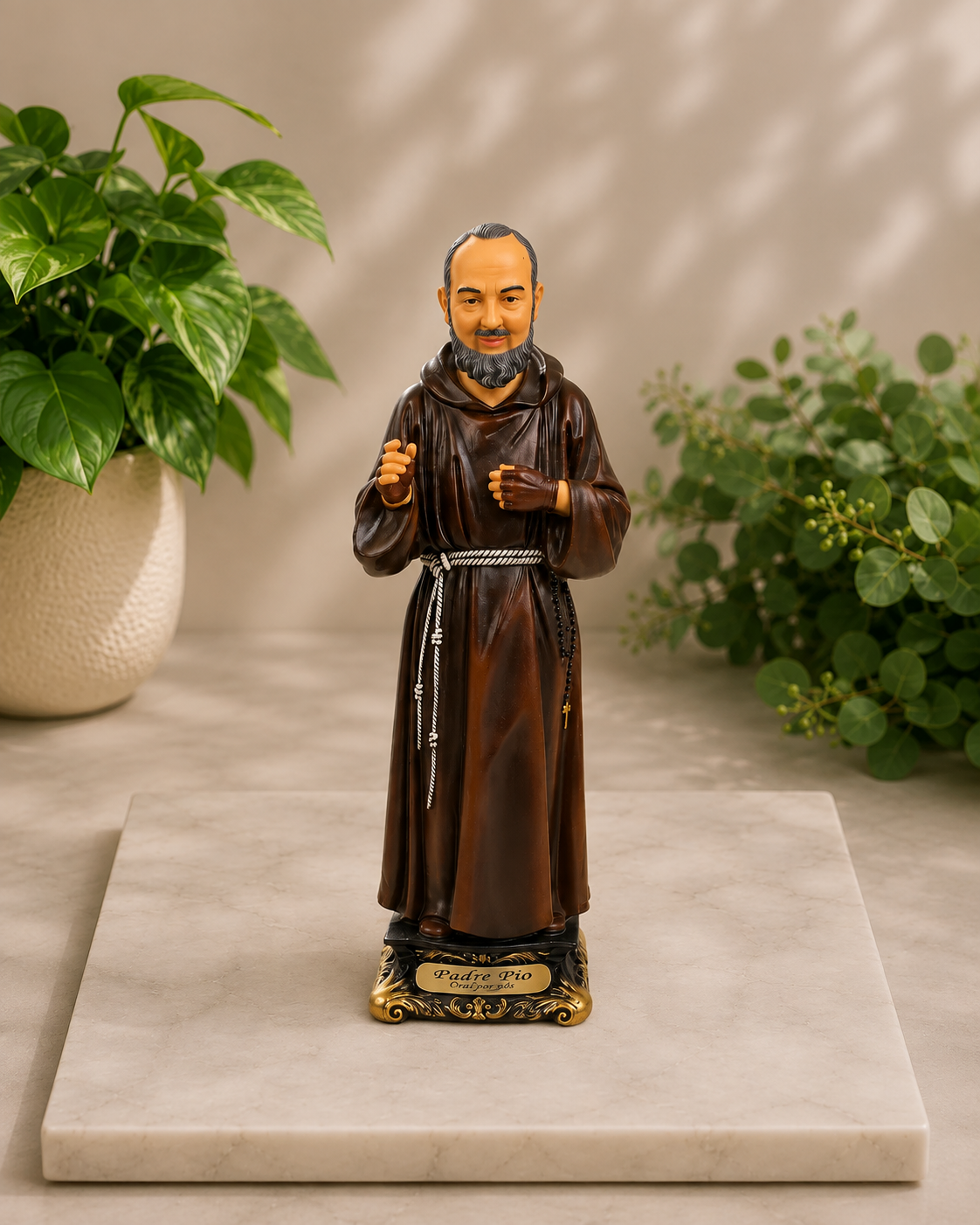 IMAGEM SÃO PADRE PIO 20CM