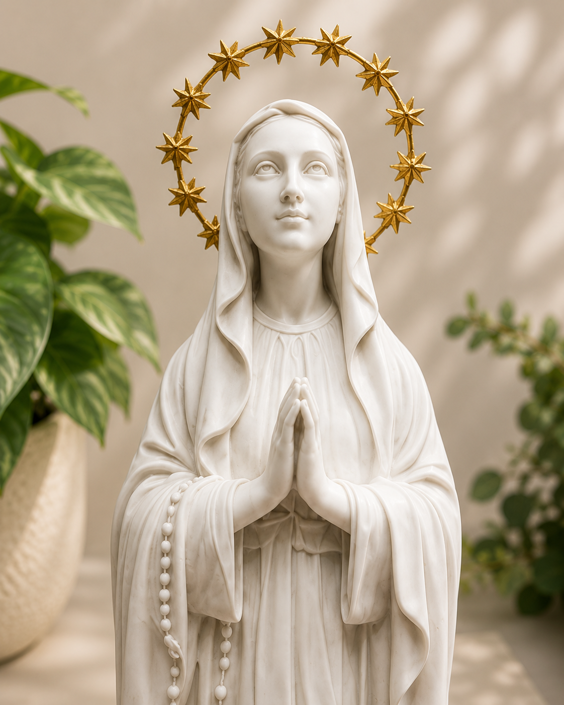 Imagem de Nossa Senhora de Lourdes 35CM