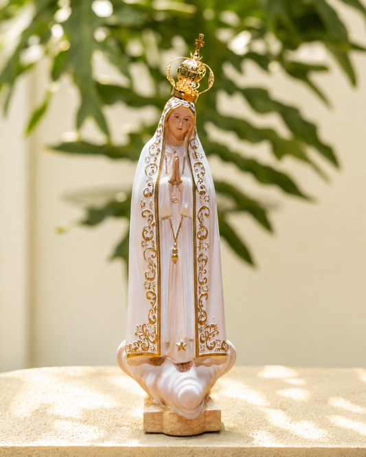 Imagem Nossa Senhora de Fátima Capelinha 30cm