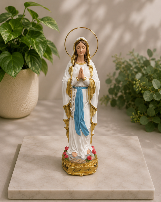 IMAGEM NOSSA SENHORA DE LOURDES 30CM