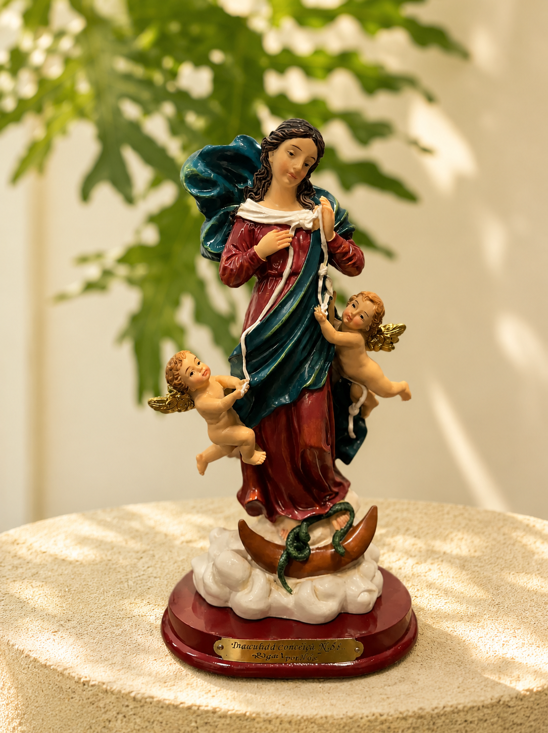 IMAGEM NOSSA SENHORA DESATADORA DOS NÓS 20CM
