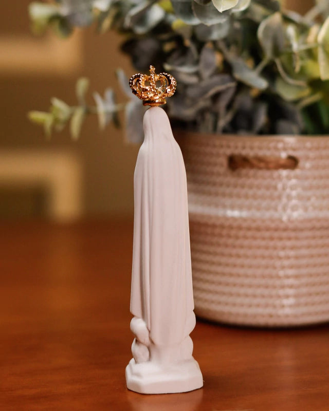 Mini Imagem Nossa Senhora de Fátima - 14 cm